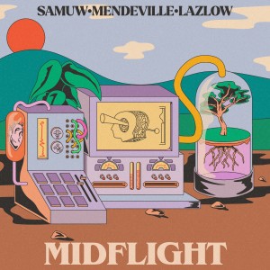 Dengarkan lagu Midflight nyanyian SamuW dengan lirik