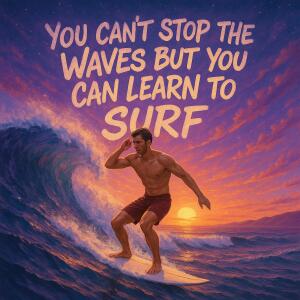 Listen to You Cant Stop The Waves, But You Can Learn To Surf (Explicit) song with lyrics from Carlos Daniel Gerardo Vera