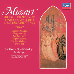George Guest的專輯Mozart: Vesperae de Dominica; Litaniae de venerabili altaris sacramento