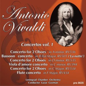 收聽Leningrad Chamber Orchestra的Concerto for 2 Oboes in D Minor, RV535: III. Allegro molto歌詞歌曲