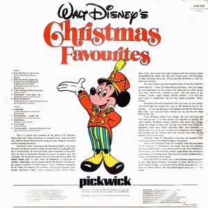 Jiminy Cricket的專輯Walt Disney's Christmas Favourites