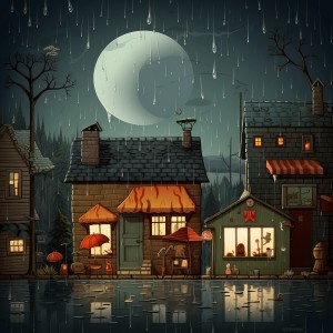 24H Rain Sounds的专辑Nightly Rain