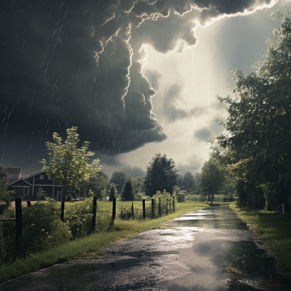 Rain's Melodic Ambiance for Office
