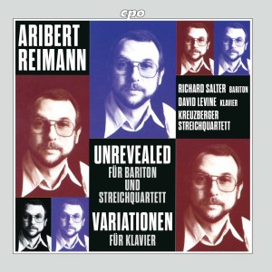 อัลบัม Aribert Reimann: Unrevealed & Variations for Piano ศิลปิน David Levine