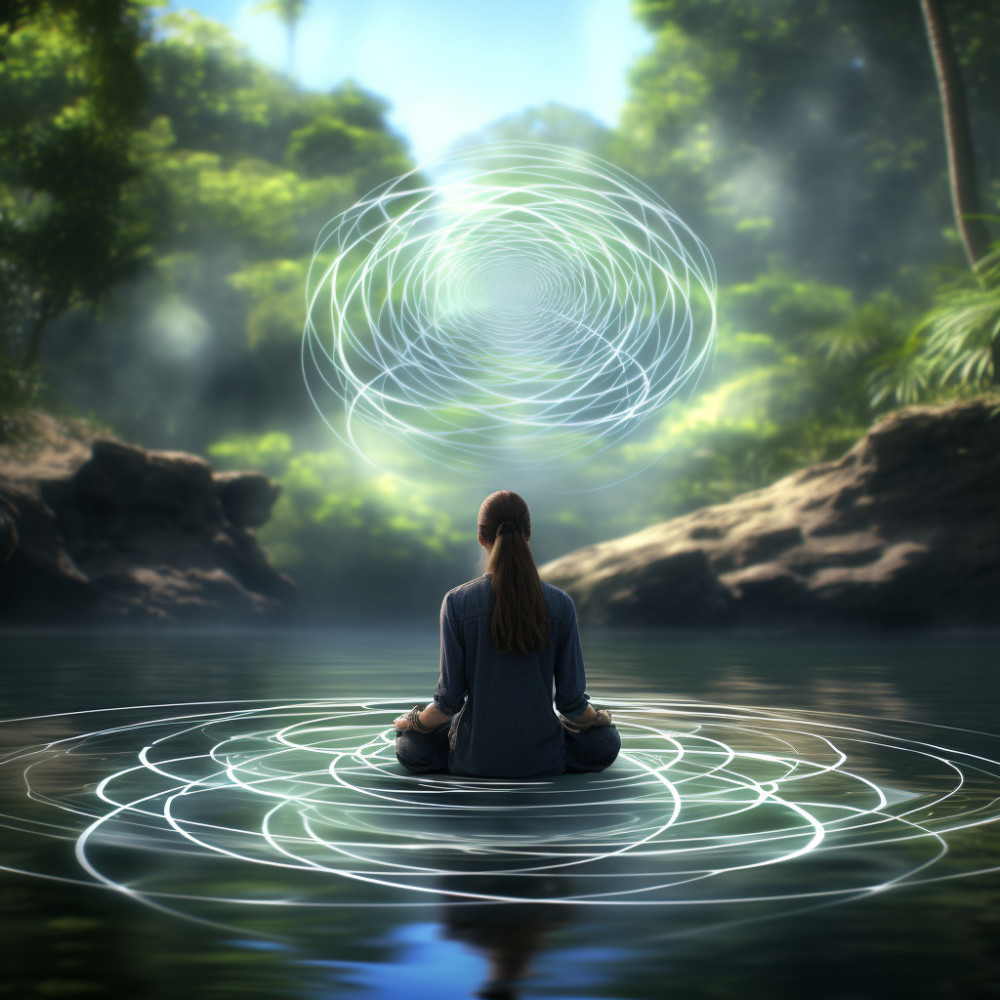 Binaural River Night Meditation