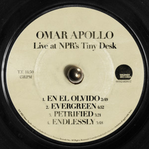 Omar Apollo的專輯Live at NPR's Tiny Desk