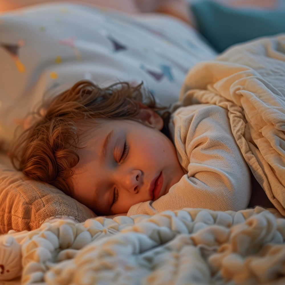 Tranquil Peace Lulls Baby