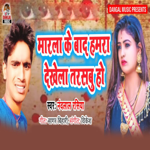 Listen to Marla Ke Bad Hamra Dekhela Trasabu Ho song with lyrics from Nandlal Rasiya