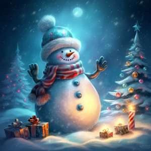 Snowy Christmas Music 2023