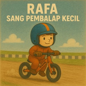 Dengarkan lagu Rafa sang pembalap kecil nyanyian Luthfi dengan lirik