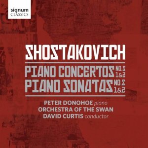 Peter Donohoe的專輯Shostakovich: Piano Sonatas Nos. 1-2 & Piano Concertos Nos. 1-2