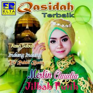 Jilbab Putih dari Merlin Claudia