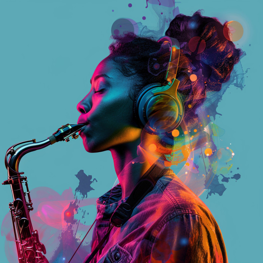 Notas De Música De Jazz Futuro