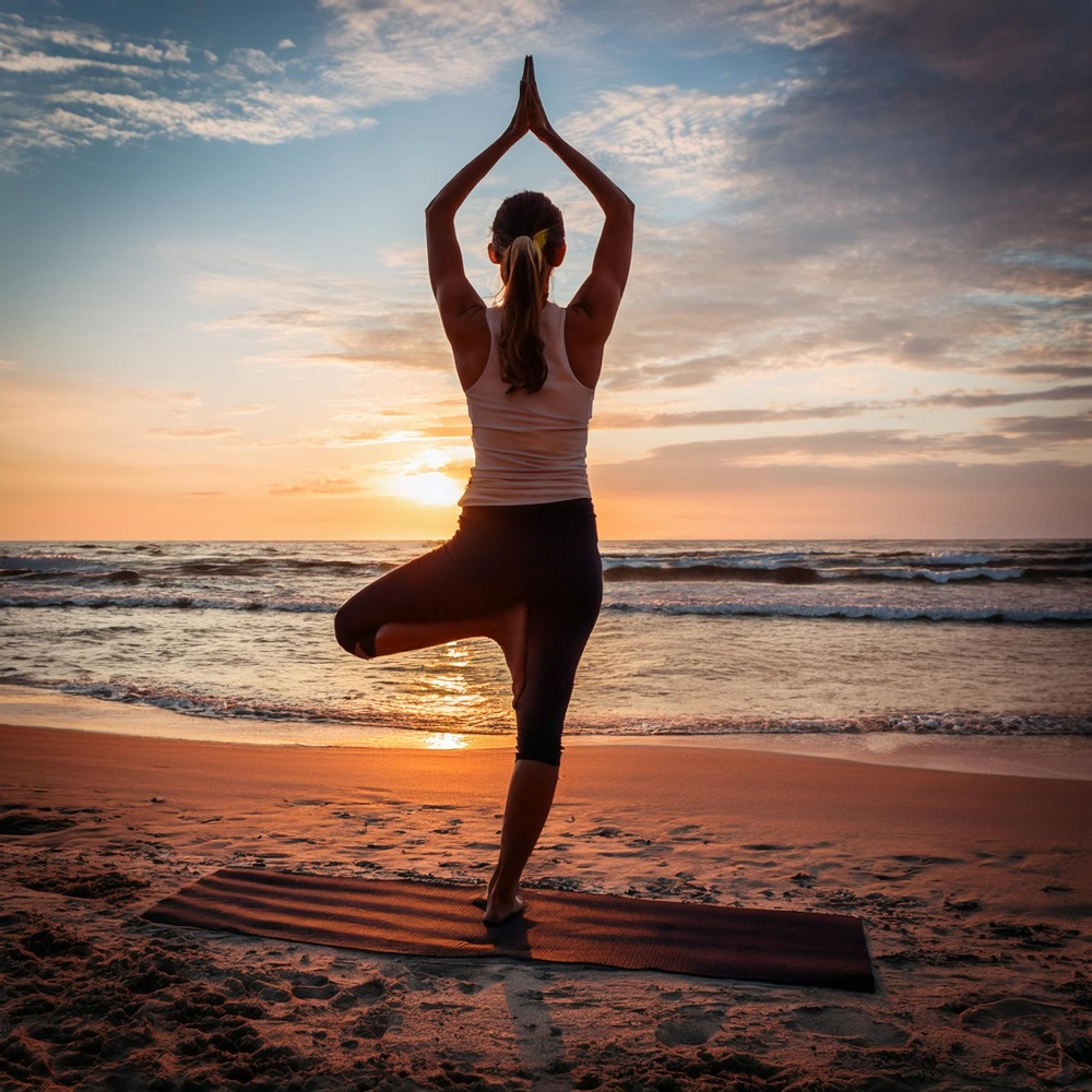 Sesión De Yoga Melódica Se Despliega