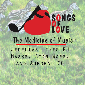 Dengarkan lagu Jerelias Likes Pj Masks, Star Wars, and Aurora, Co nyanyian W.Sherry dengan lirik
