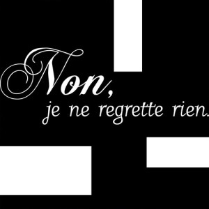 Album Non, Je Ne Regrette Rien from Wilma Dole