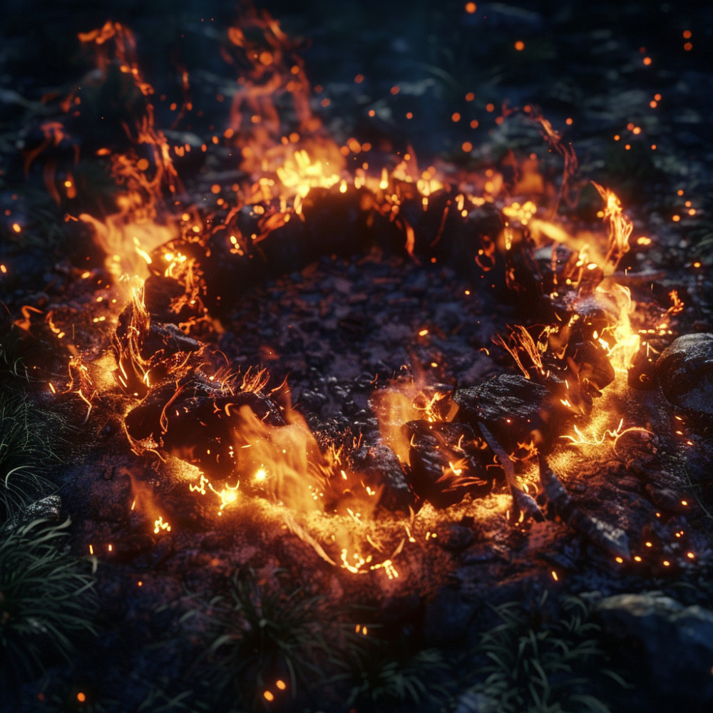 Relaxing Ember Sounds for Rest