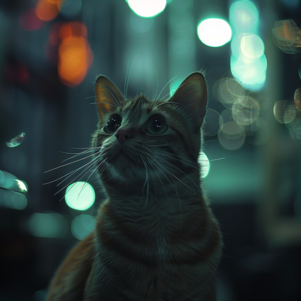 Cat Night Gentle Hop