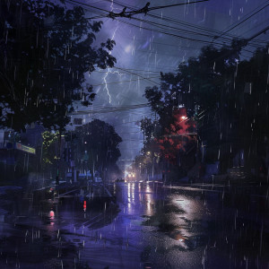 อัลบัม Binaural Rain Ambience: Thunder Echoes for Relaxation ศิลปิน Relax & Relax