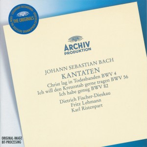 Karl Ristenpart Chamber Orchestra的專輯Bach, J.S.: Cantatas "Christ lag in Todesbanden", "Ich will den Kreuzstab gerne tragen" & "Ich habe genug"