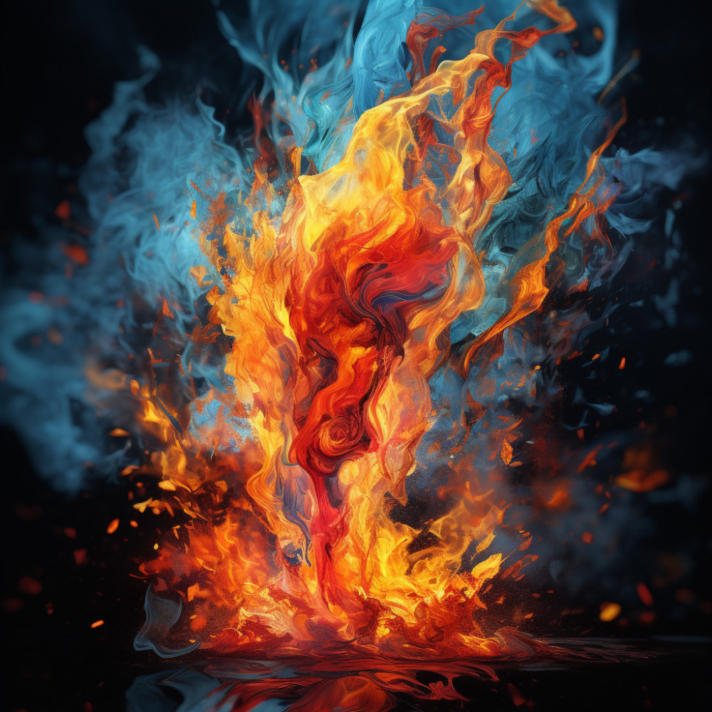 Serenity in Furnace's Glow