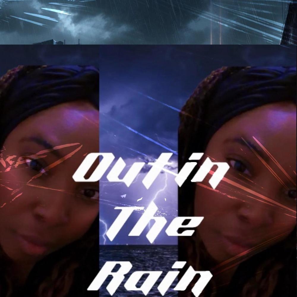 Out in the rain