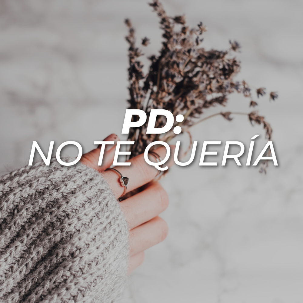 Pd. No te quería