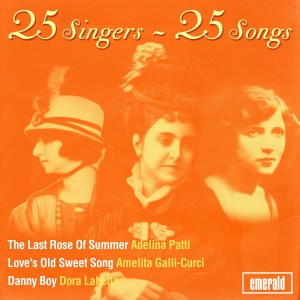 อัลบัม 25 Singers - 25 Songs ศิลปิน Various Artists
