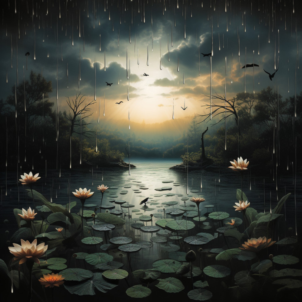 Rain Concentration Binaural Zen