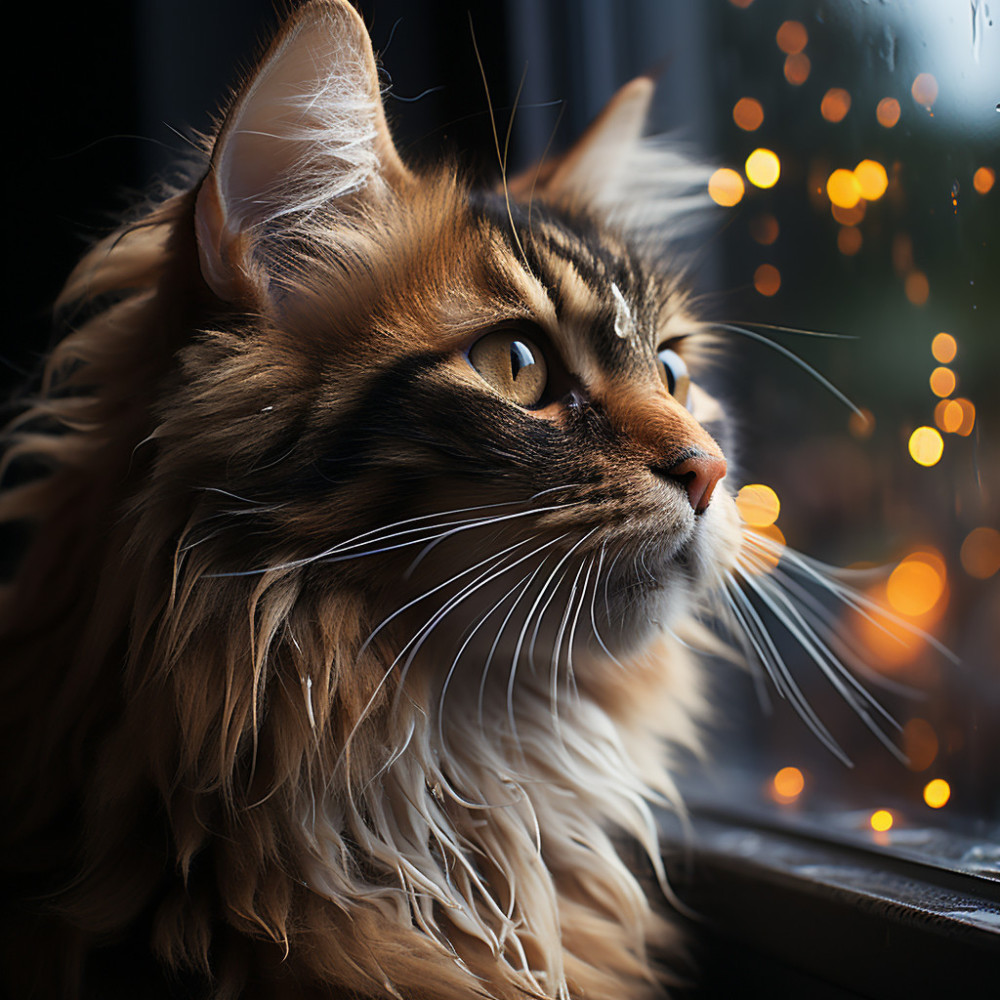 Ritmo De Truenos Suaves Para Gatos