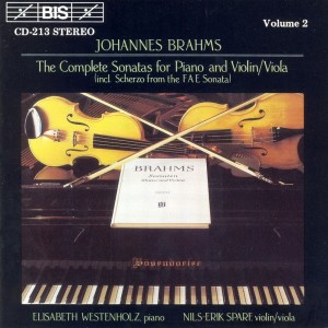 Nils-Erik Sparf的专辑Brahms: Complete Violin/Viola Sonatas, Vol. 2