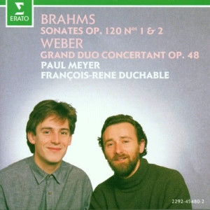收聽François-René Duchable的Clarinet Sonata No. 2 in E-Flat Major, Op. 120 No. 2: I. Allegro amabile歌詞歌曲