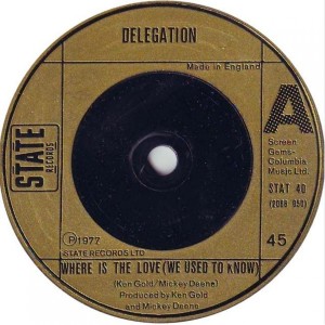 Delegation的专辑Where Is the Love (We Used to Know)