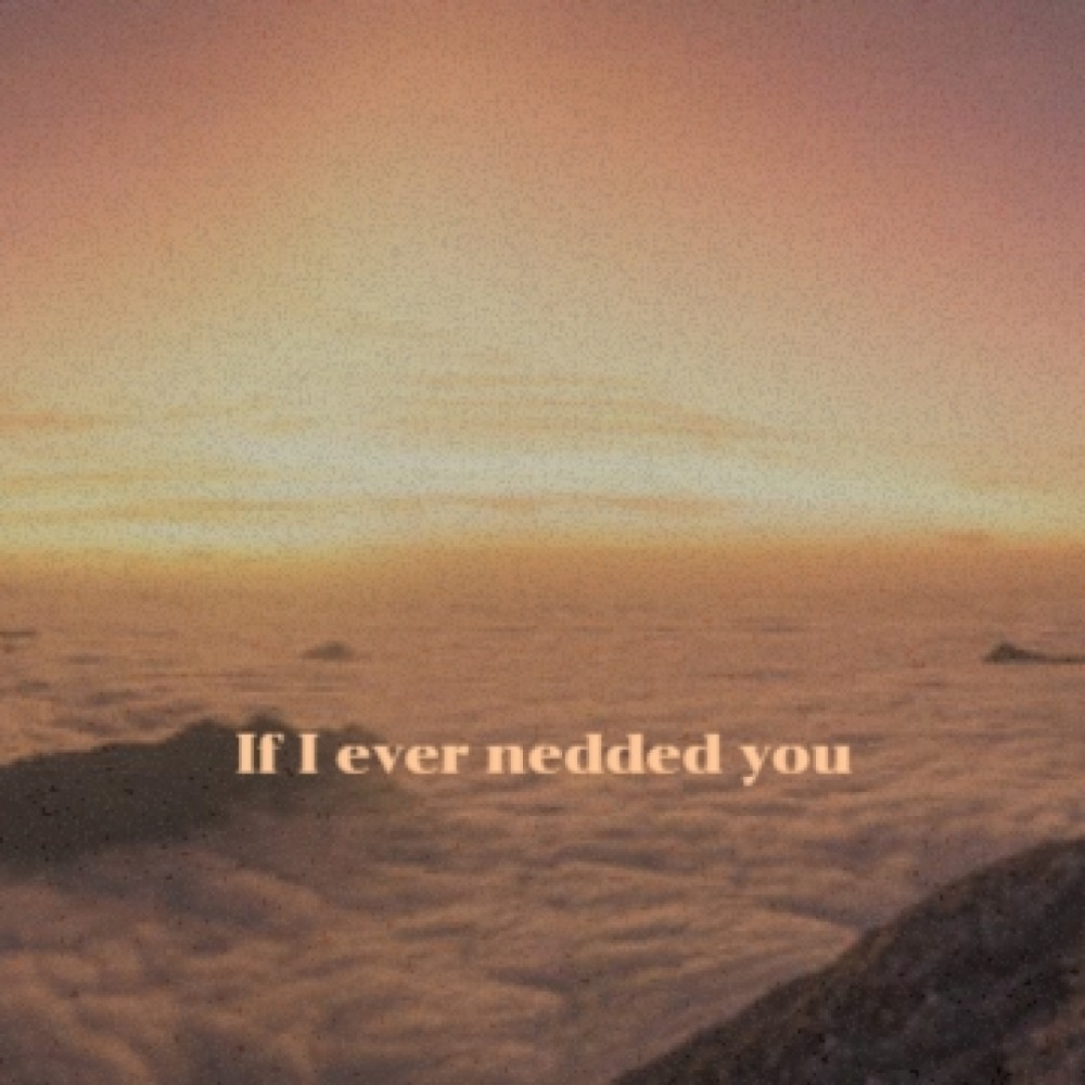 If I Ever Nedded You