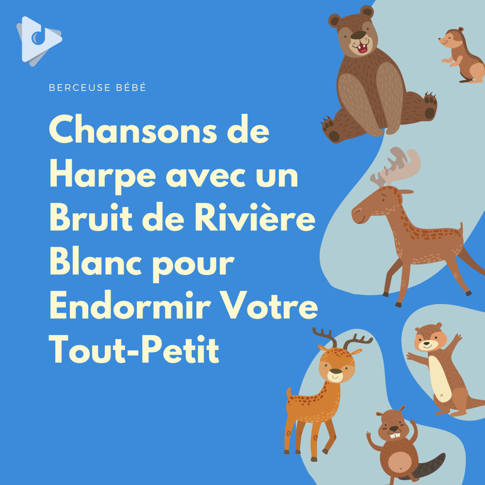 Trois souris aveugles avec Paysages sonores de la rivière (Harpe Instrumental)