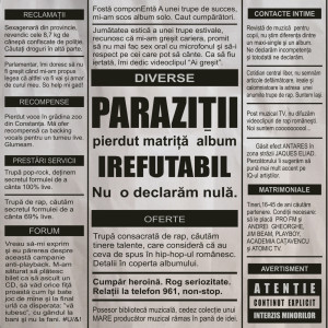 Album Irefutabil (Explicit) from Parazitii