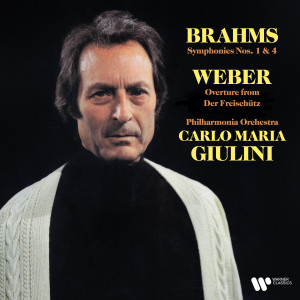 Carlo Maria Giulini的專輯Brahms: Symphonies Nos. 1 & 4 - Weber: Overture from Der Freischütz