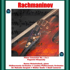 Album Rachmaninov: Piano Concertos No. 1 & 2, Paganini Rhapsody from Walter Goehr
