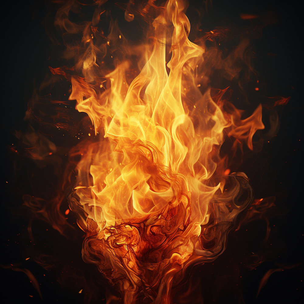 Fire's Gentle Binaural Echoes