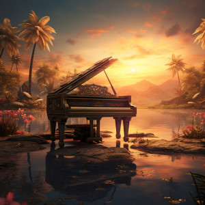 Tranquil Waves: Ultimate Relaxation Piano Melodies dari Ocean Waves Radiance