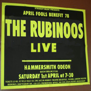 The Rubinoos的專輯The Rubinoos Live At Hammersmith Odeon (Explicit)