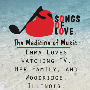 Dengarkan Emma Loves Watching TV, Her Family, and Woodridge, Illinois. lagu dari R. Scher dengan lirik