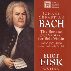 อัลบัม Bach: The Sonatas and Partitas for Solo Violin, BWV 1001-1006, arr. for guitar ศิลปิน Eliot Fisk