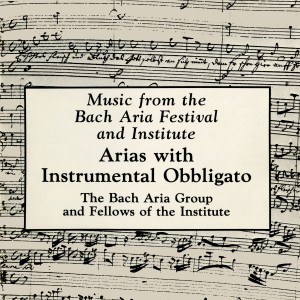 Bach Aria Group的專輯Arias with Instrumental Obbligato