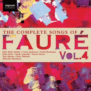 Malcolm Martineau的專輯The Complete Songs of Fauré, Vol. 4