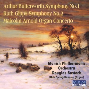Douglas Bostock的專輯Butterworth Symphony No. 1, Gipps Symphony No. 2, Arnold Organ Concerto - Bostock