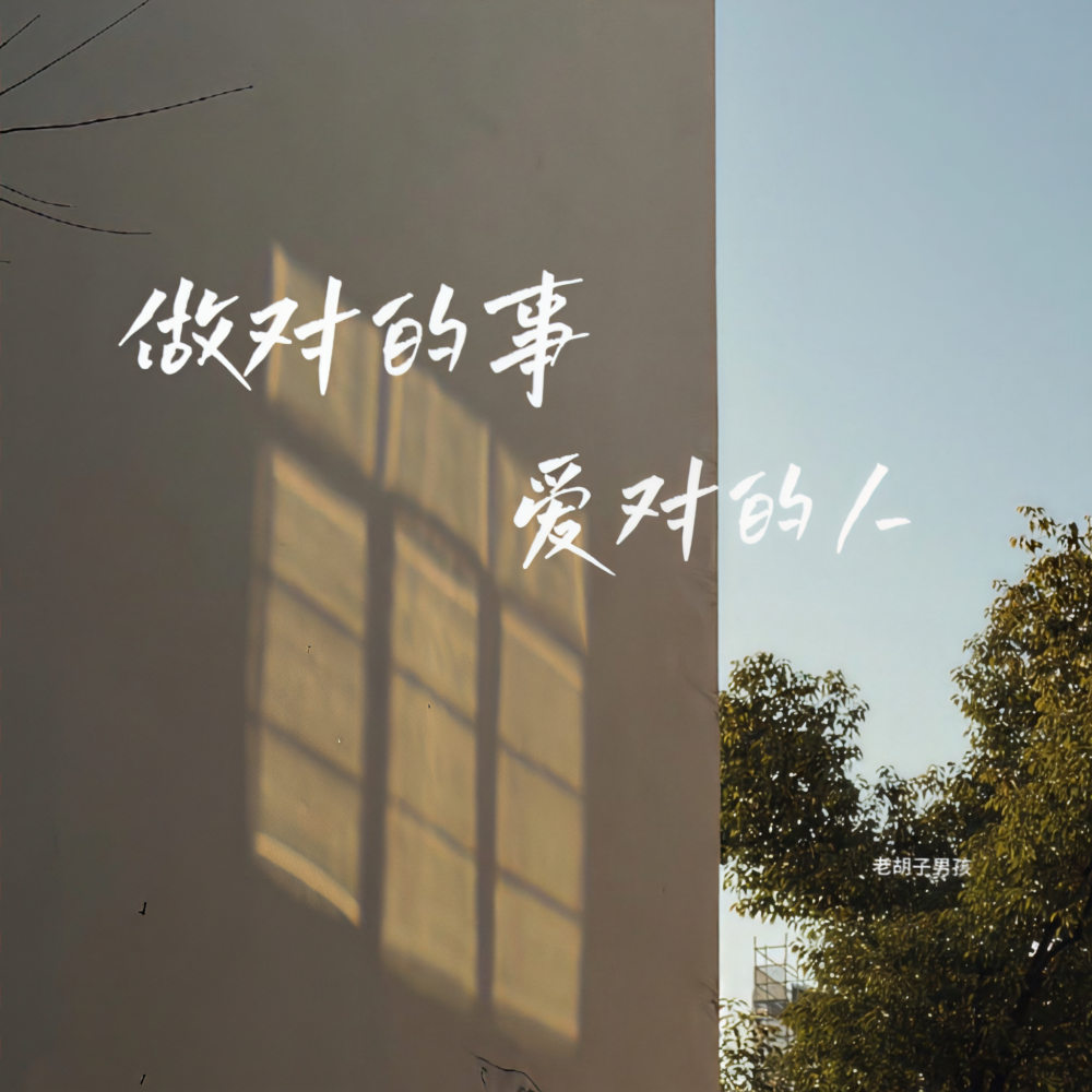 做对的事 爱对的人 (伴奏)