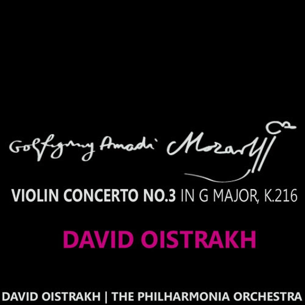 Violin Concerto No. 3 in G Major, K. 216: II. Adagio