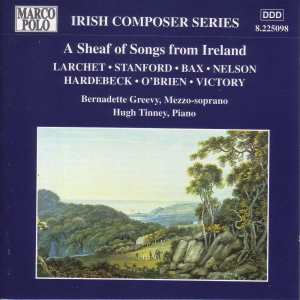 Bernadette Greevy的專輯Sheaf of Songs From Ireland