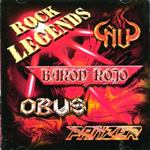 Album Rock Legends oleh Baron Rojo